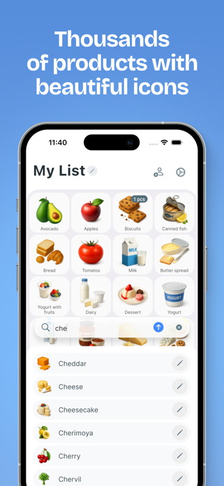 Shopping List • Listic Screenshot 4 of 9
