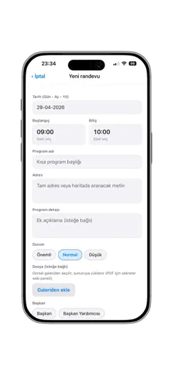 Bagcilar Takvim iPhone Ekran Görüntüsü 3