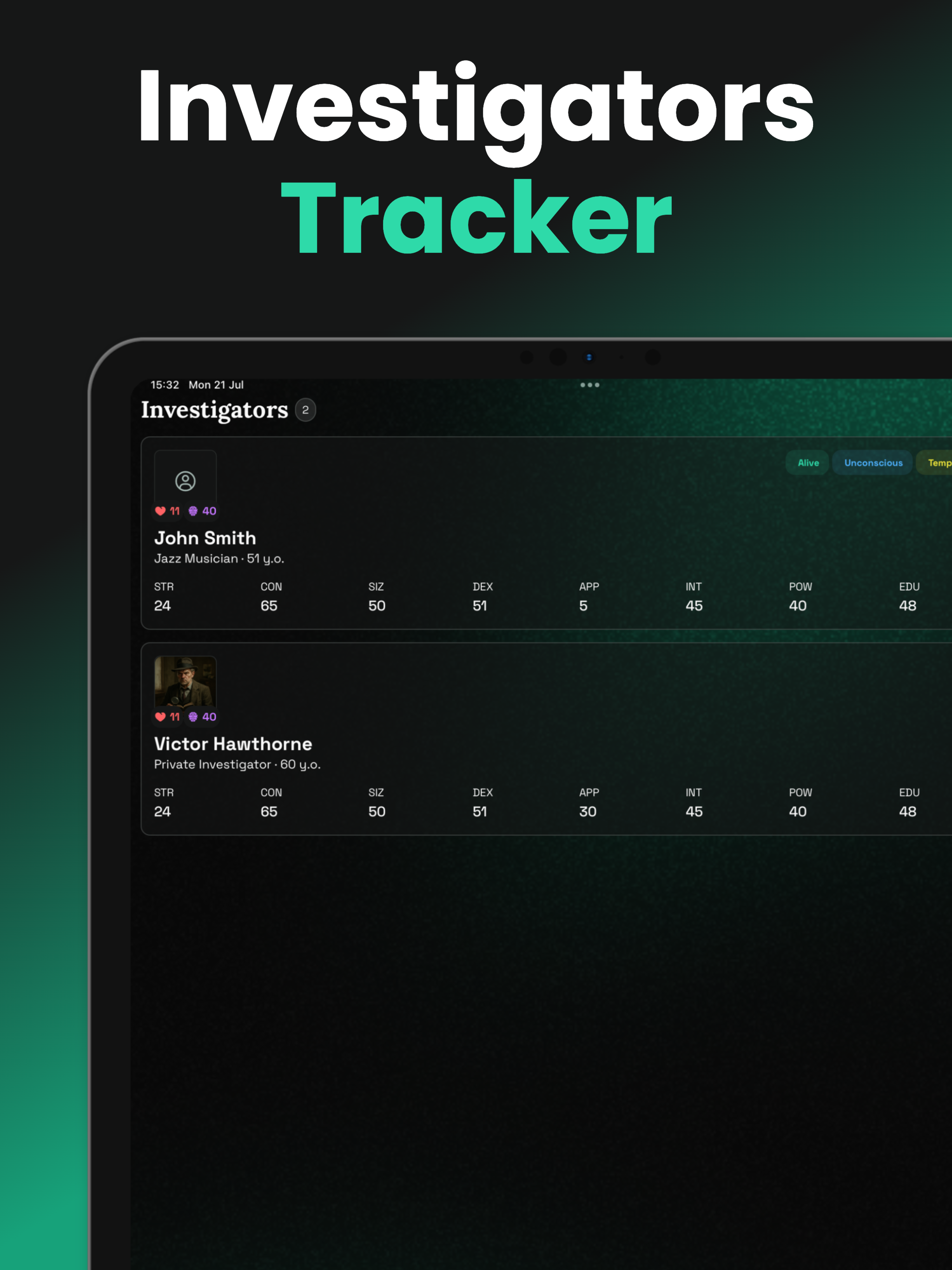 Cthulhu Helper screenshot 7
