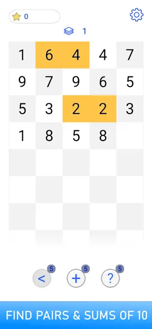 Number Match Grid screenshot 1