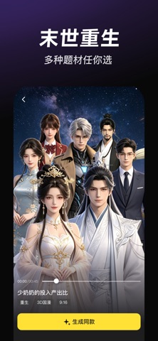 AI漫剧创作大师 iPhone screenshot