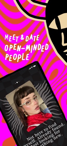PURE: Open-Minded Dating App App Store preview screenshot 1