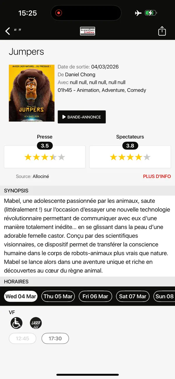 Screenshot #2 pour Le Grand Bain - Aire sur Adour