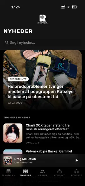Reservatet.fm screenshot 1