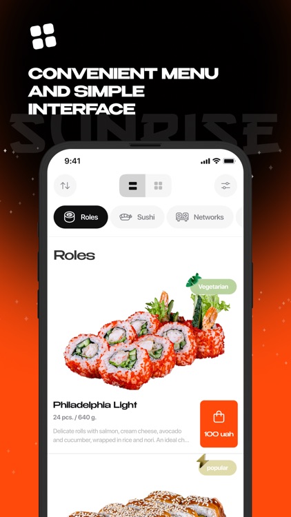SUNRISE FOOD - sushi delivery
