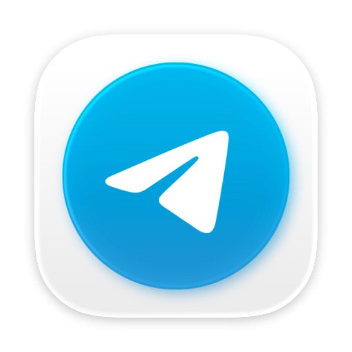 Telegram 應用圖示，美国 App Store 搜尋結果