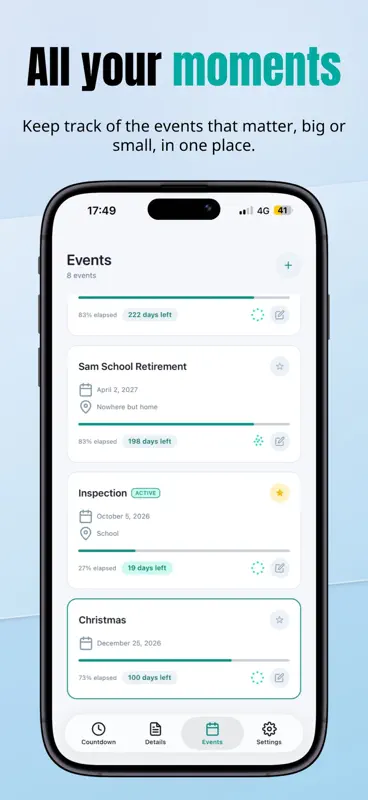 Countdown Dots screenshot 3 of 5