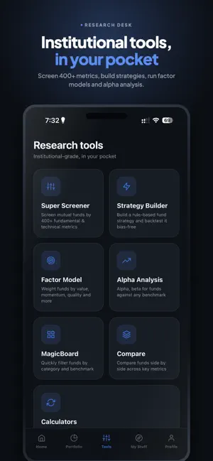 Finpeg: Mutual Fund & Analysis screenshot 4