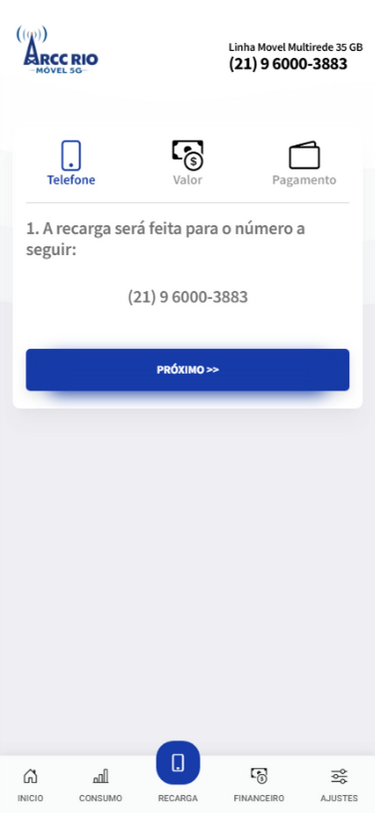 Screenshot 3 of Arcc Rio Móvel 5G