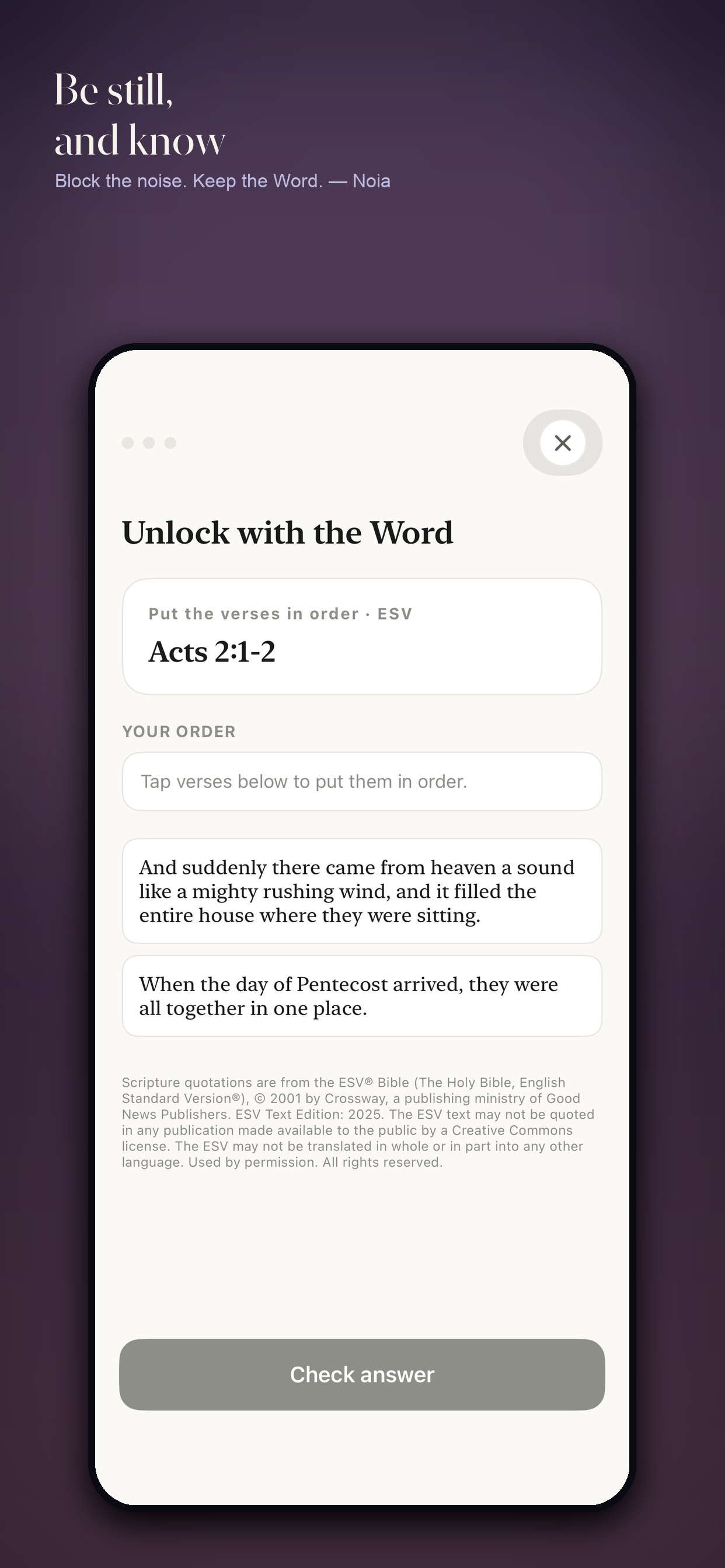 Noia: Scripture Focus screenshot 5