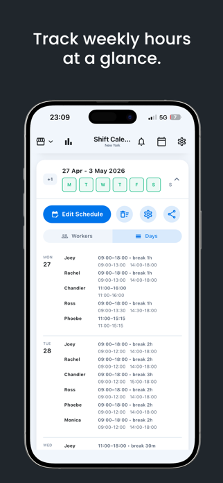 Shift Helper: Work Scheduler Screenshot 2 of 8