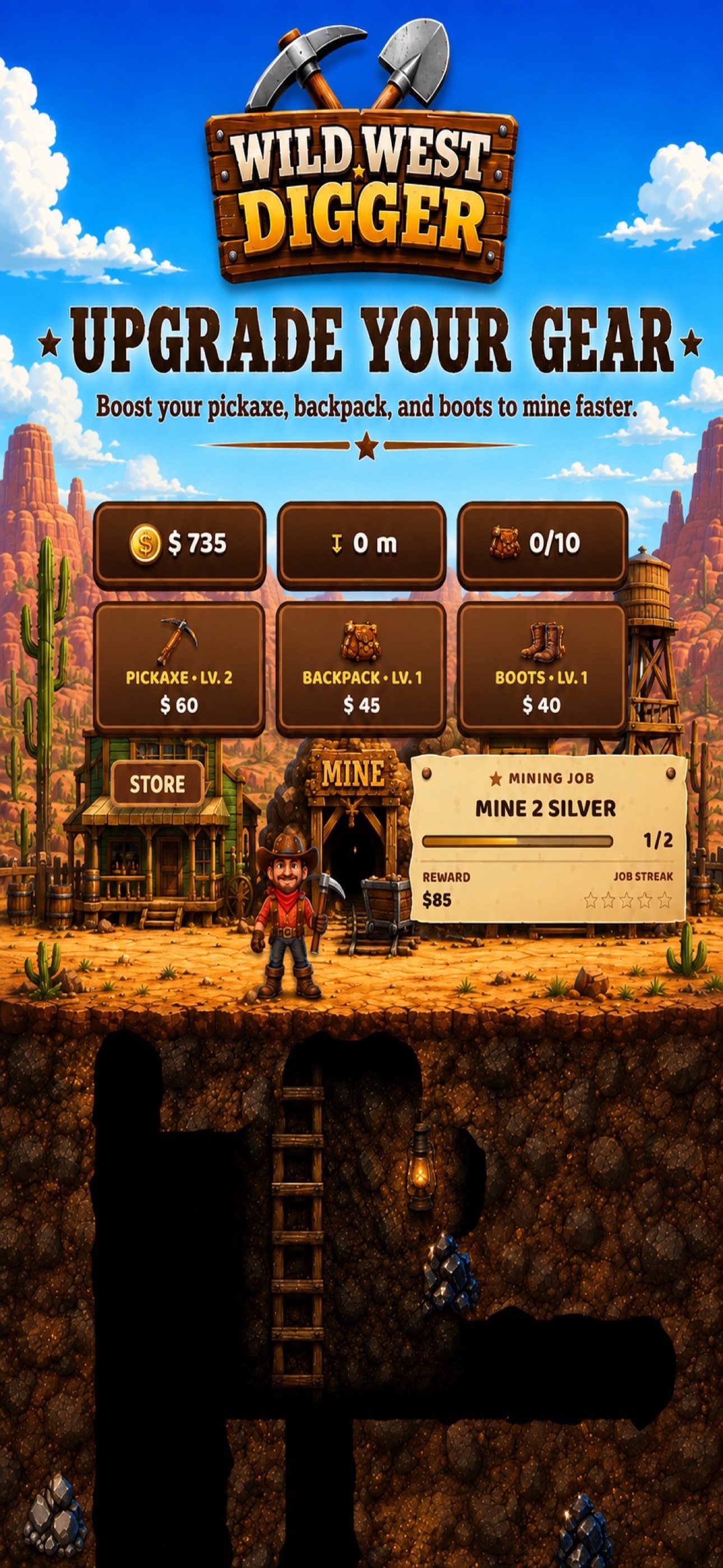 Screenshot 2 of Wild West Digger