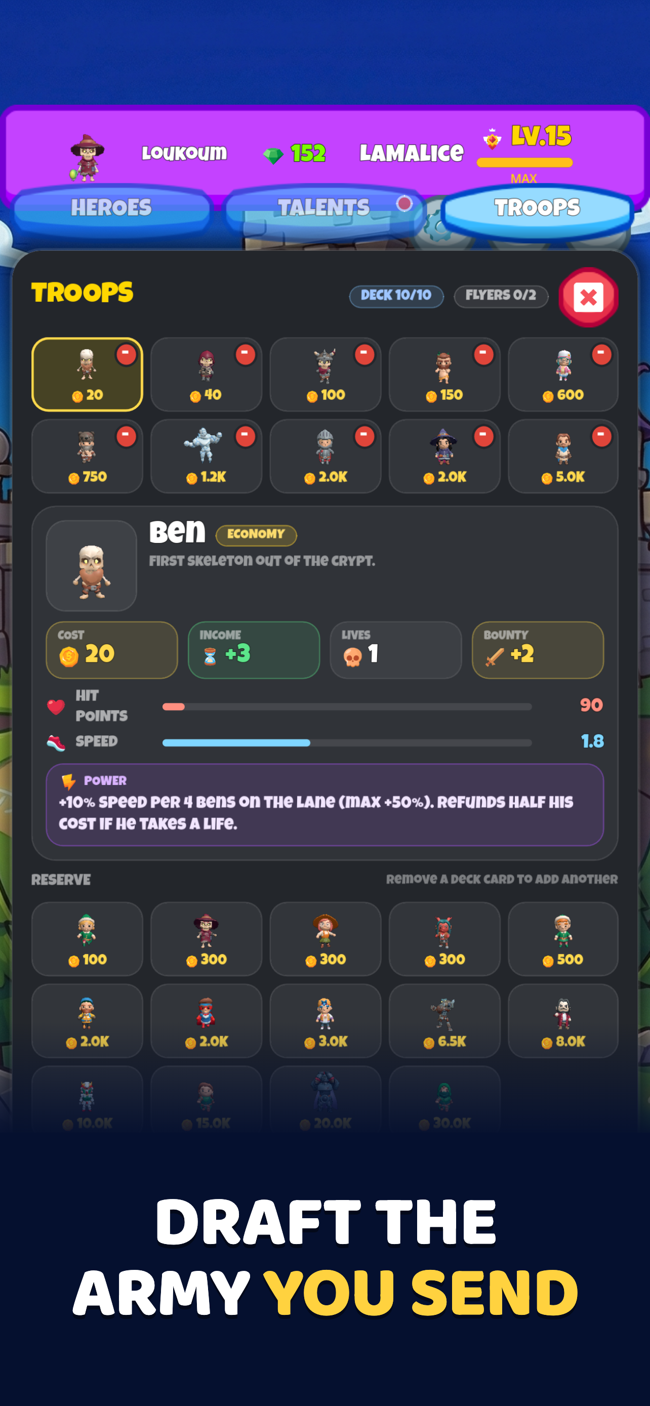 Hero Line TD: Tower Defense screenshot 2