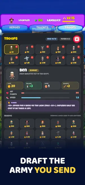 Hero Line TD: Tower Defense screenshot 2