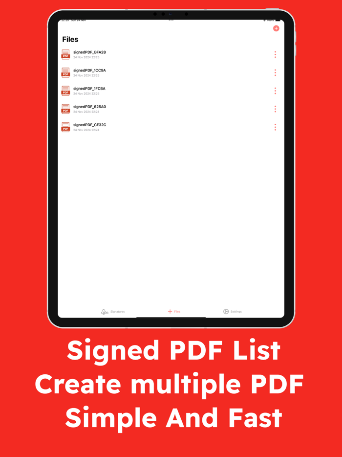 Sign PDF File, eSignature doc