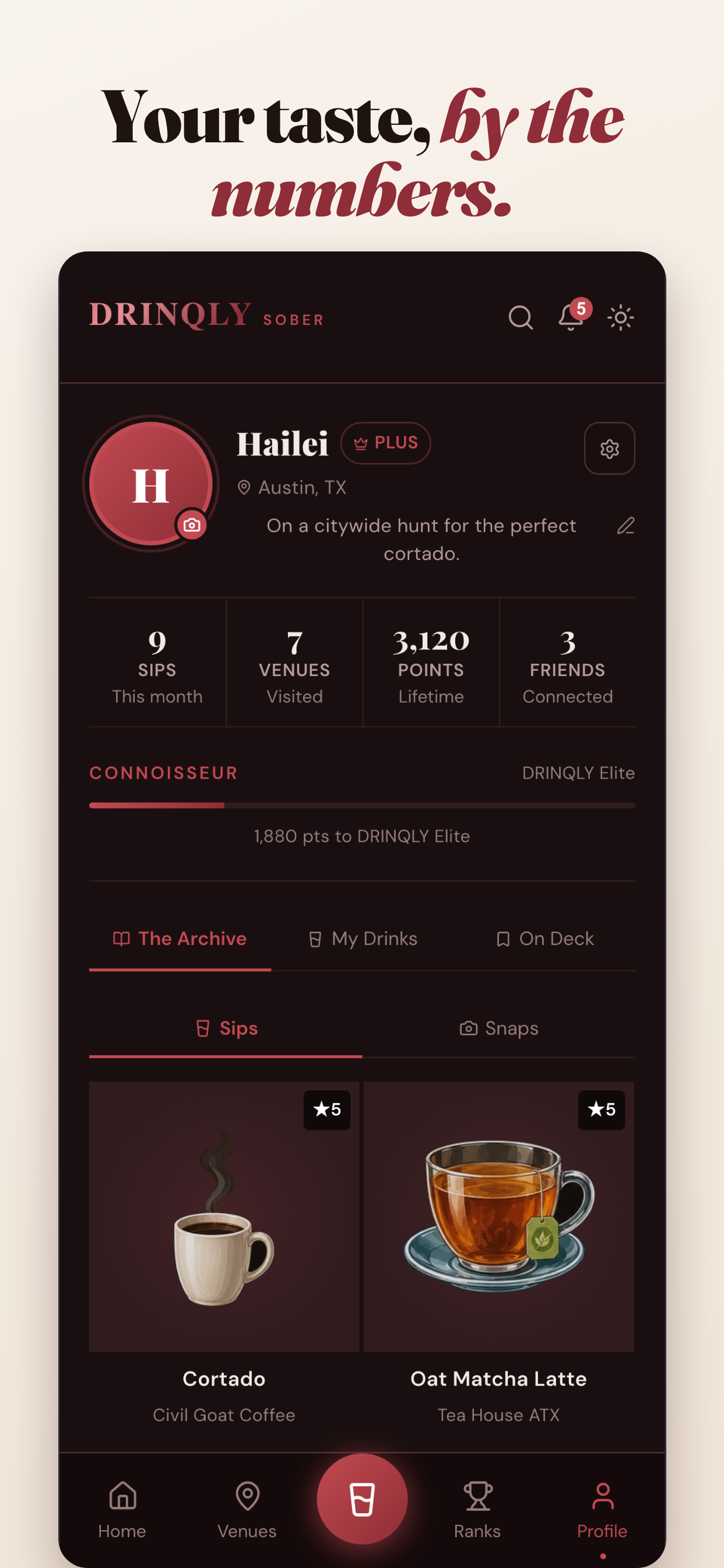 Drinqly: Drink Journal screenshot 5
