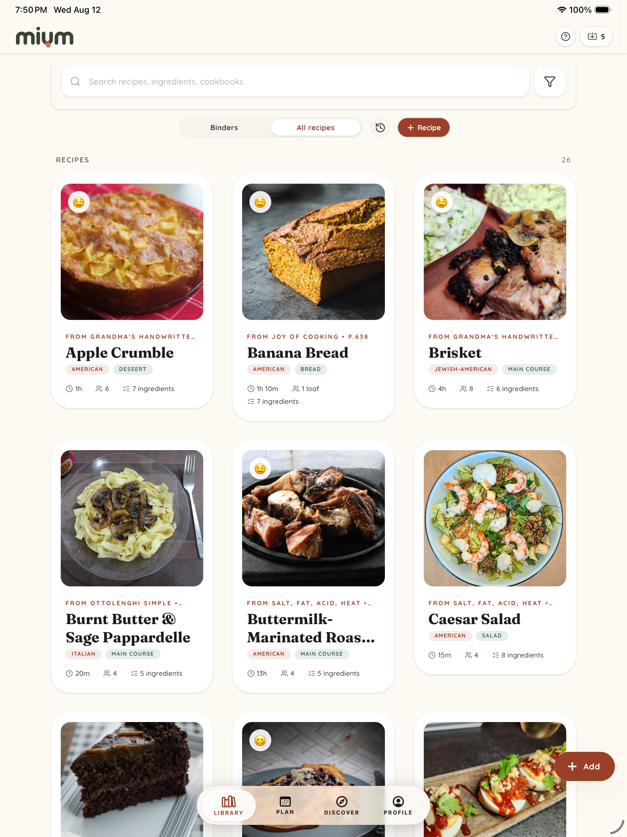 Mium: Recipe & Meal Planner screenshot 11