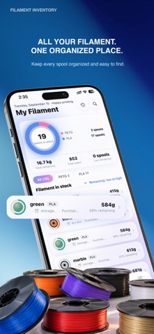 Filatrack: Filament Inventory Screenshot 1 of 7