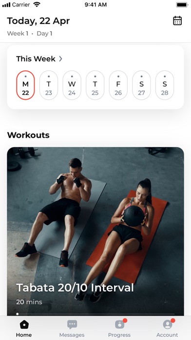 Workout with Zeb Screenshot 2 - AppWisp.com Workout with Zeb Screenshot 2 - AppWisp.com