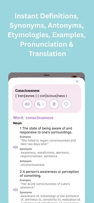 Wizzie Words: Dictionary screenshot 2