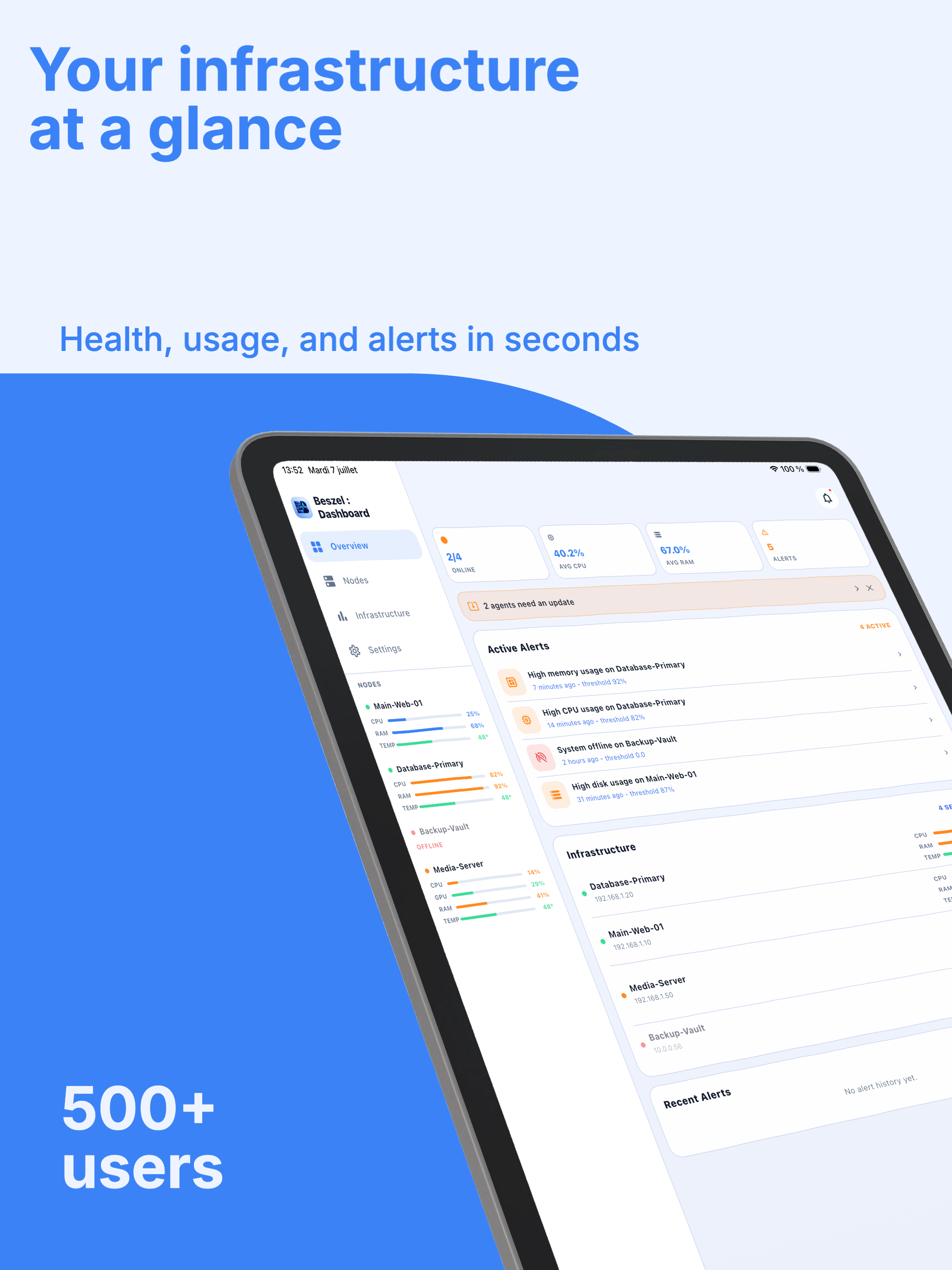 Beszel : Dashboard screenshot 8