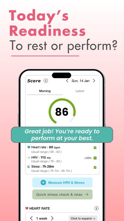 Heart rate monitor- Health app