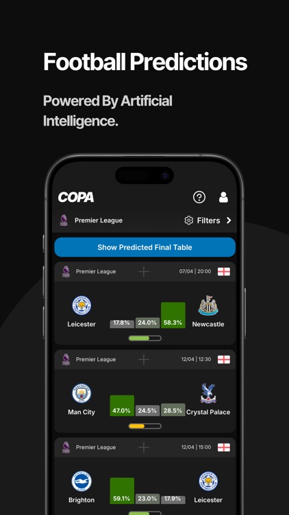 COPA: Football Predictions