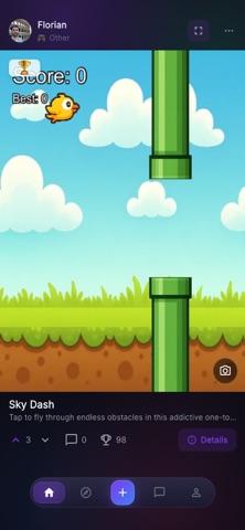 PocketByte: AI Game Community Screenshot 3 of 7