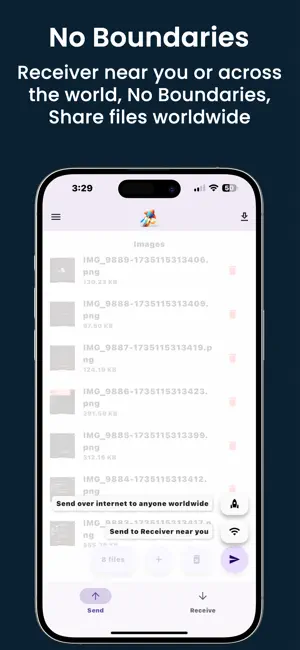 EZDropX- Share files anywhere screenshot 2