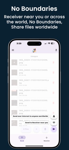EZDropX- Share files anywhere Screenshot 2 of 7