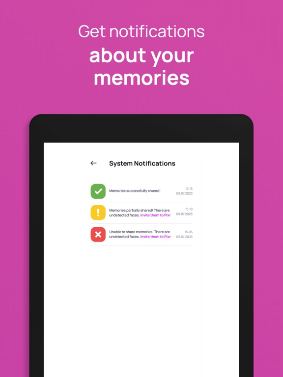 Pixr: AI Photo & Video Sharing iPad screenshot 9 - Photo & Video app