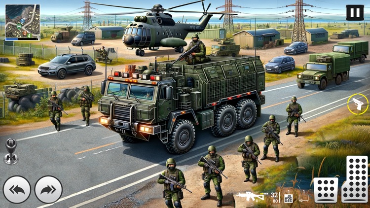 Military Vehicle Transport Sim screenshot-3