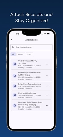 Donations Tracker Screenshot 6 of 8