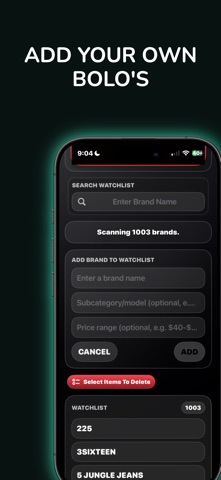 BOLO Scanner Assistant screenshot