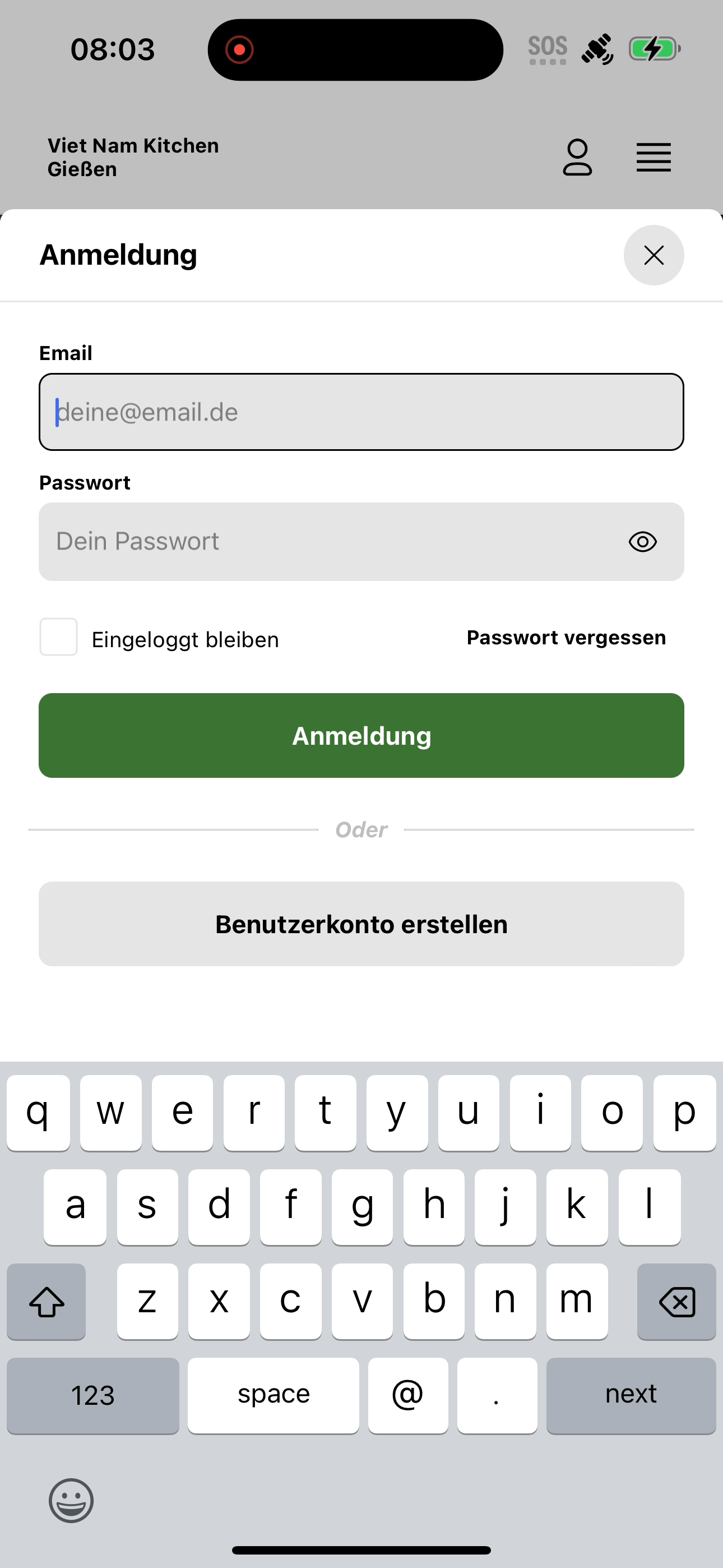Viet Nam Kitchen Gießen screenshot 4