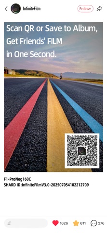 InfiniteFilm Pro Snap Camera iPhone screenshot