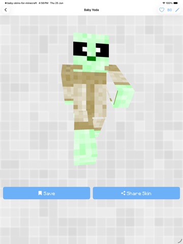 Baby Skins for Minecraft PE iPad screenshot