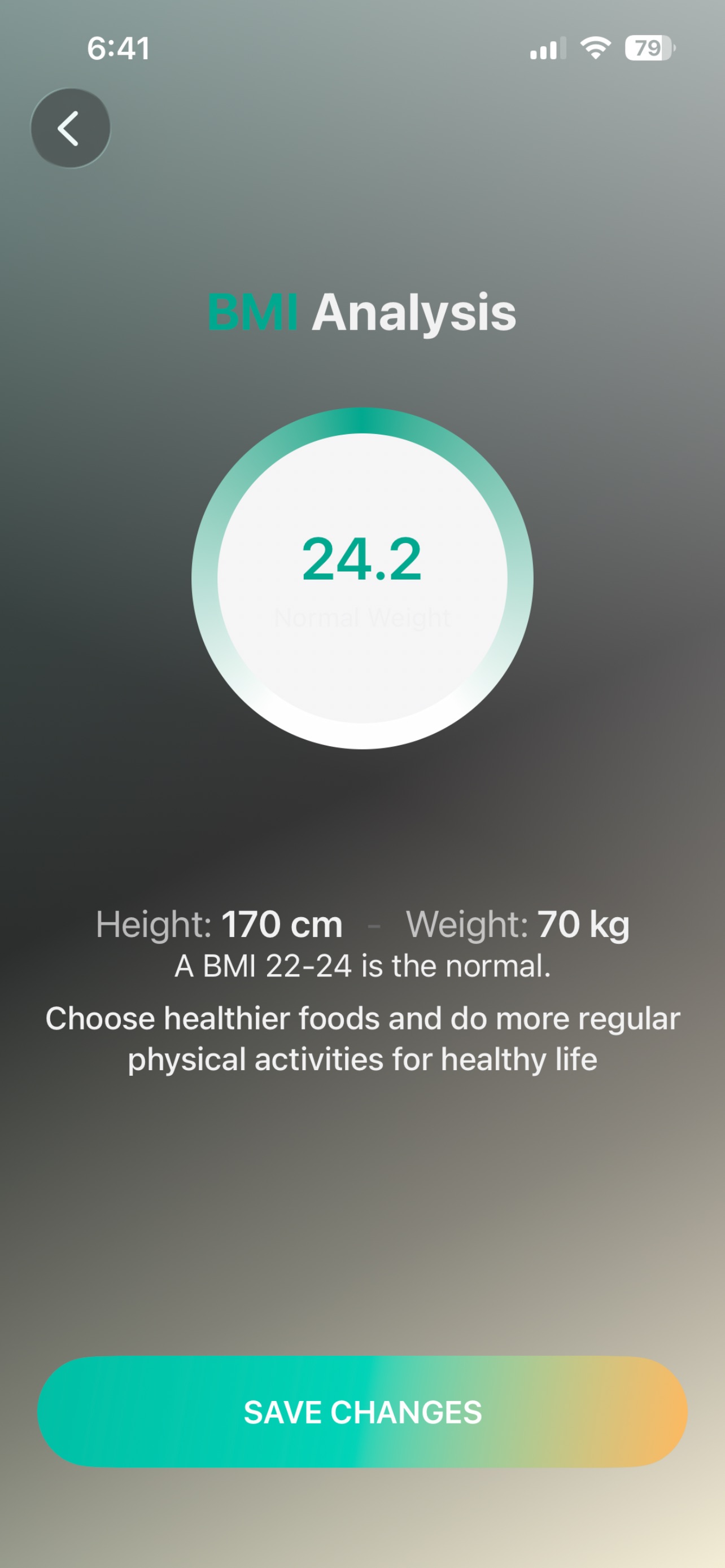 Screenshot 2 of Fitness Track