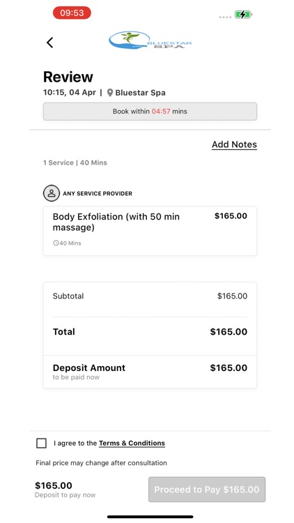 Massages Bluestar screenshot-4