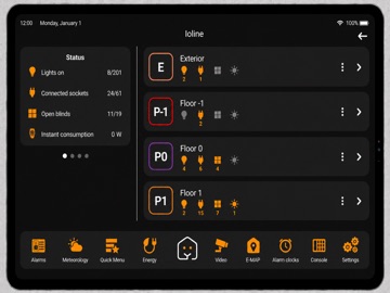 Mordomus iThink iPad screenshot