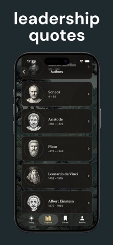 Daily Philosophy Quotes iPhone screenshot