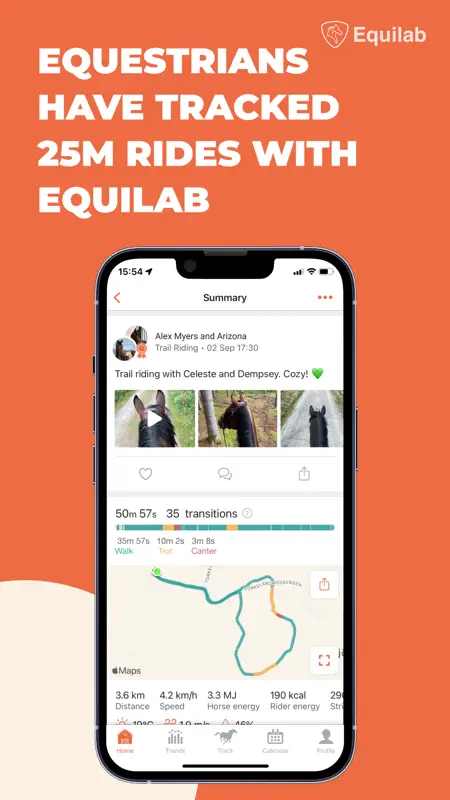 Equilab: Horse Riding App screenshot 1 of 8