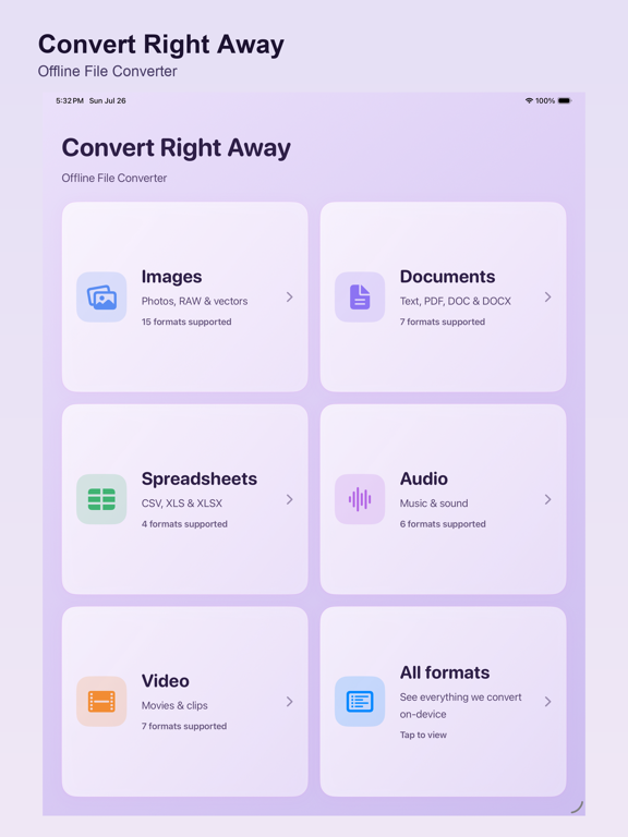 App screenshot