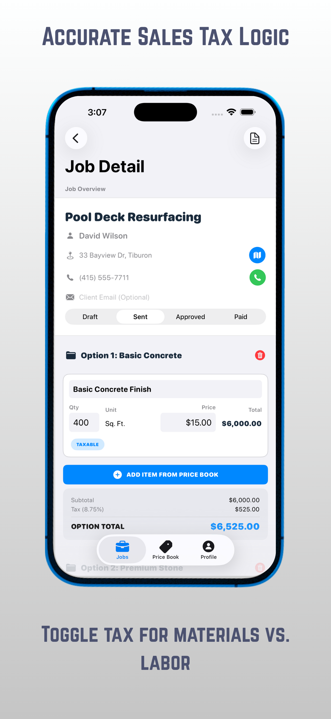 SoloEstimator: Invoices & Bids