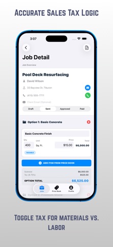 SoloEstimator: Invoices & Bids iPhone screenshot