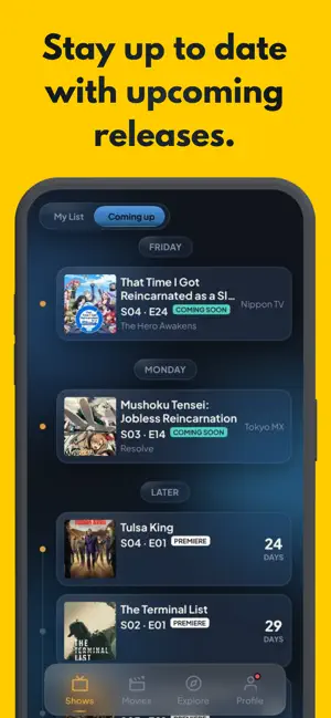 SeenList: Shows & Movies screenshot 2