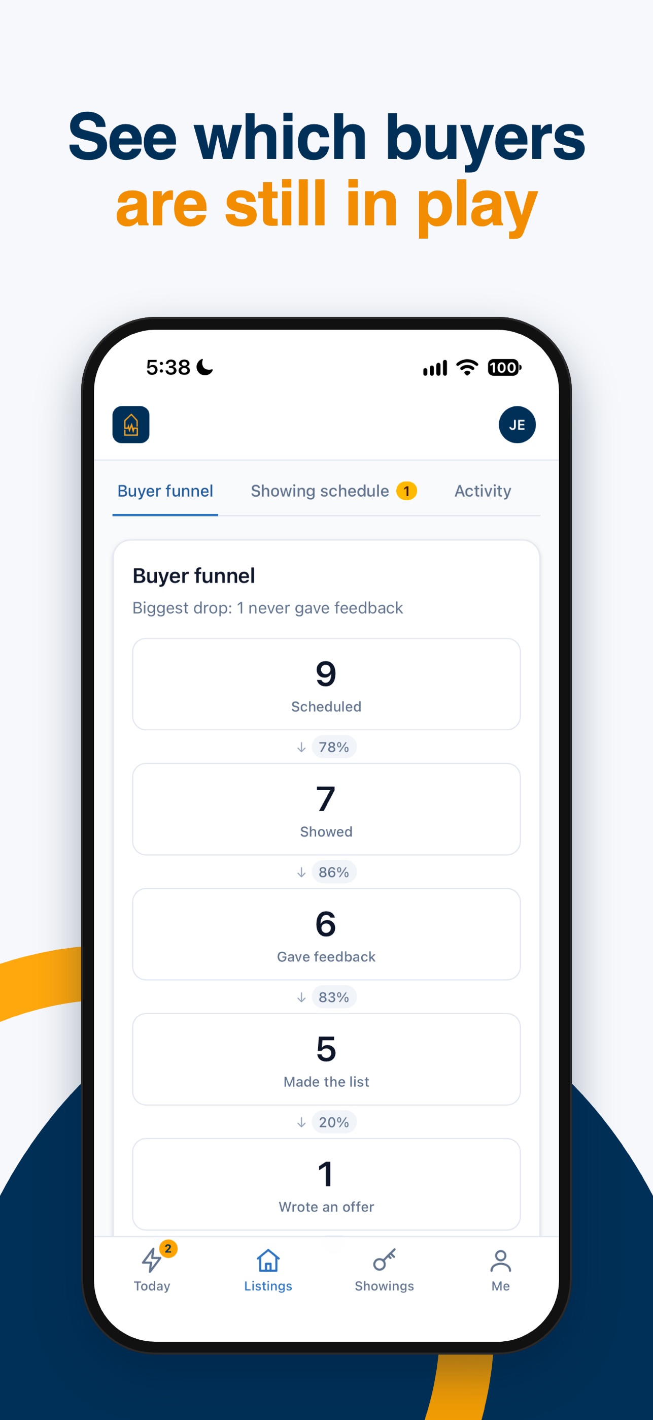 Screenshot 2 of ShowingPulse: Showing Manager