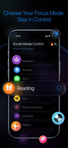 Social Media Control screenshot