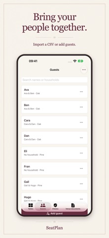 Wedding Seating: Table Planner screenshot 2