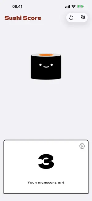 Sushi Score - Count your sushi iPhone screenshot 3